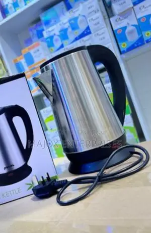 Panda Electric Kettle Parcolator - Silver