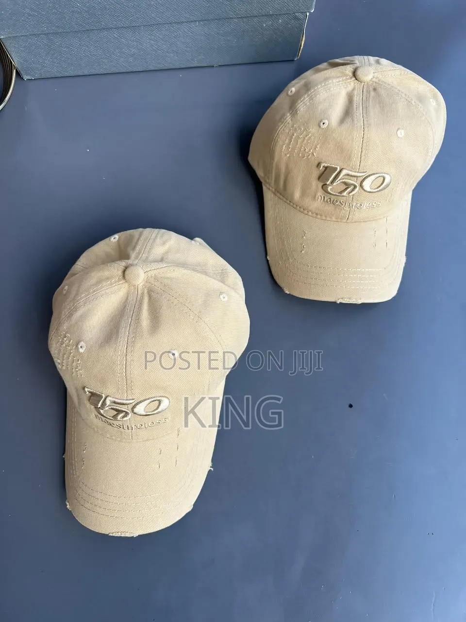 Denim Baseball Caps. "Dad Hats"