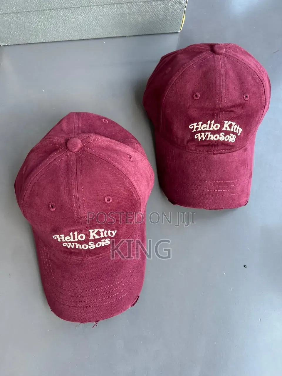 Denim Baseball Caps. "Dad Hats"