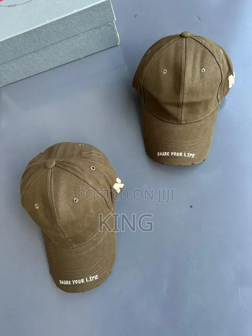 Denim Baseball Caps. "Dad Hats"