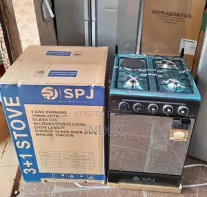 SPJ 3+1 Standing Gas Cooker With Oven.