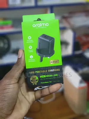 Oraimo Fast Charging Charger With Micro Usb Cable / Type Cblack