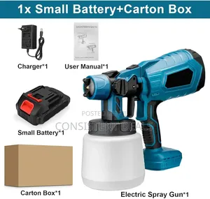 Paint Gun, Cordless Battery Paint Sprayer