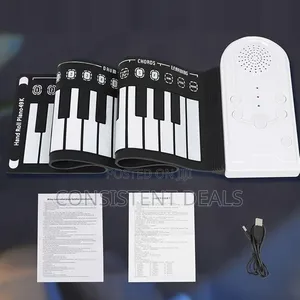 Portable Roll-Up Piano 49 Keys