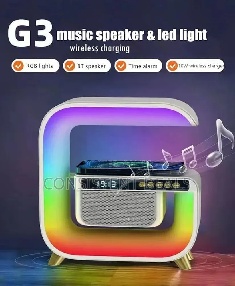 Bluetooth Speaker With Clock Display