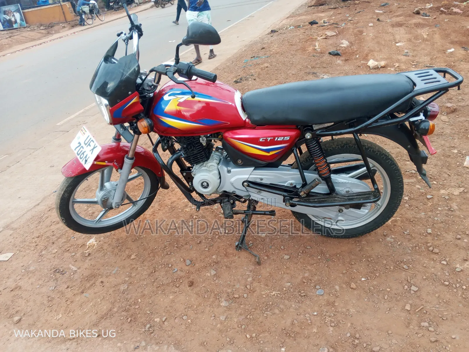 Bajaj Boxer 125 2023 Red