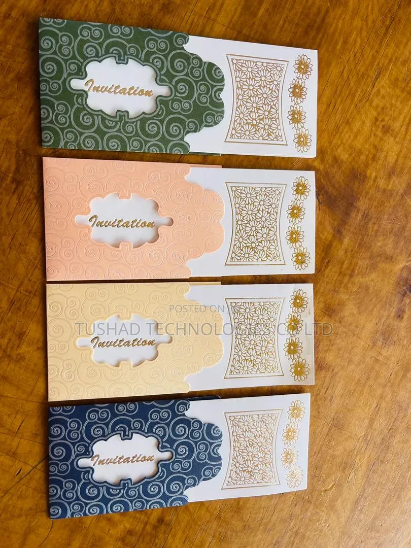 Printing Cards for Invitation, Wedding, Parties, Ceremonies, Coupons
