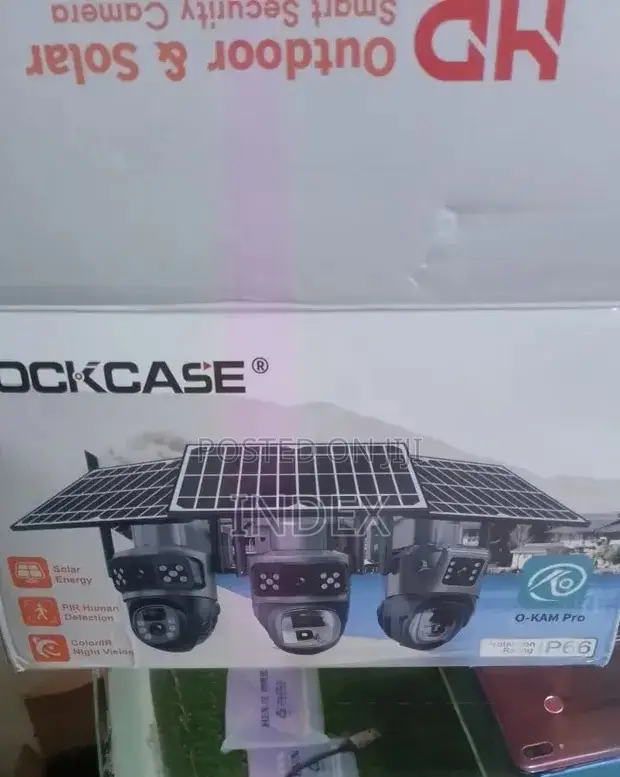 4g Solar Dual Lens CCTV Camera