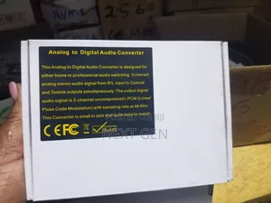 Analog To Digital Audio Converter