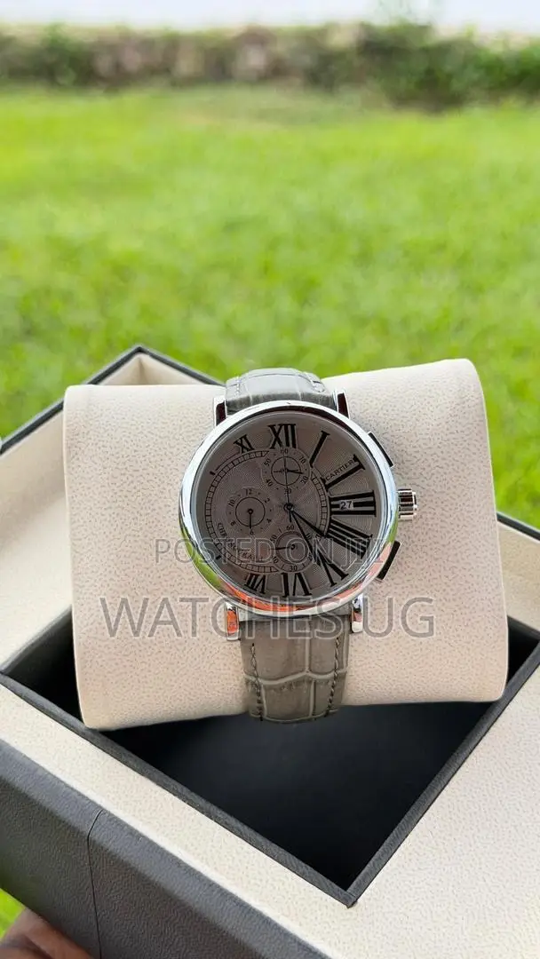 Grey Cartier Watch