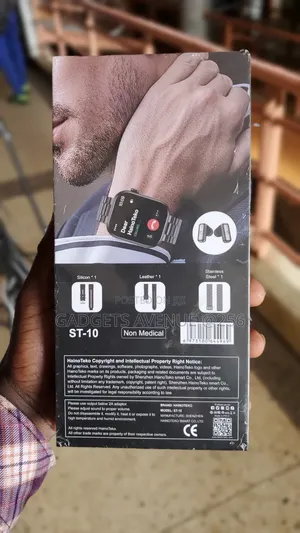 Hainoteko St-10 Smartwatch and Earbud Combo