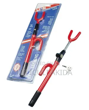Universal Club-Style Car Steering Wheel Locking Padlock