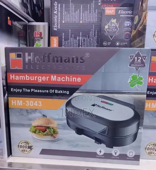 Hoffman Hm 3043 Electric Hamburger Machine Maker