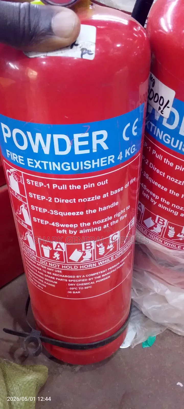 Fire Extinguisher Powder 4kg