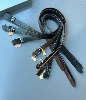Men's Textured Leather Belts