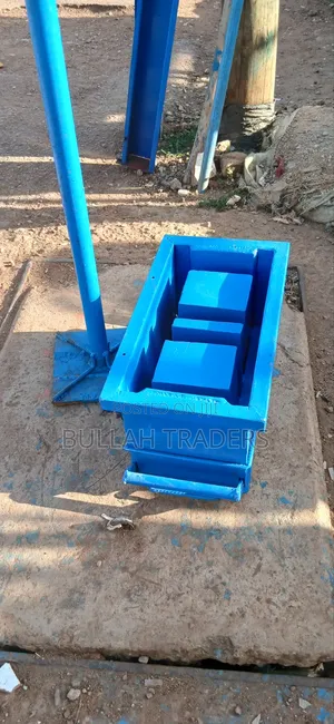 Block Molds Complete With Stamp Strong Material.