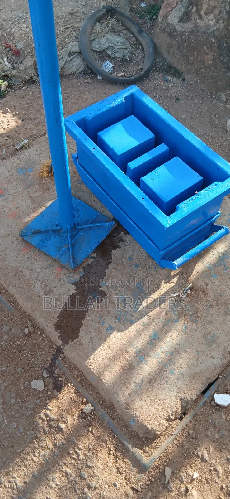 Block Molds Complete With Stamp Strong Material.