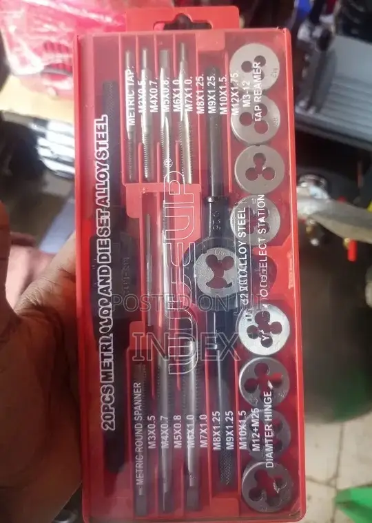 20-Piece Metric Tap and Die Set