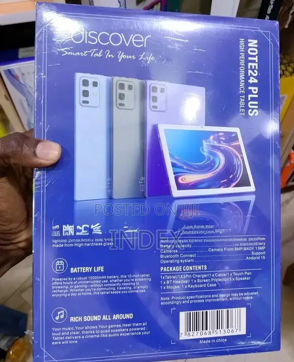 New Discover Note 24 Plus 512 GB White