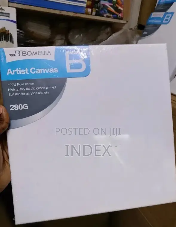 Boyle Thin Edge 20x20cm/8x8" Stretched Canvas 280gsm