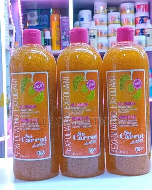 Fair and White Exfoliating Shower Gel