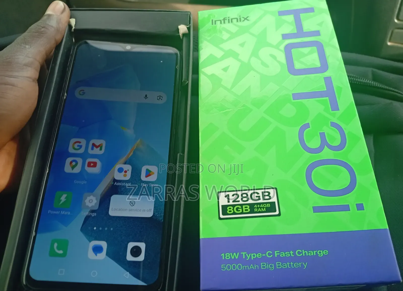 Infinix Hot 30i 128 GB Black