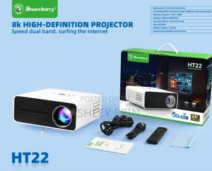 Smartberry Ht22 Ultra Hd Smart Android Projector With 5g Wifi.