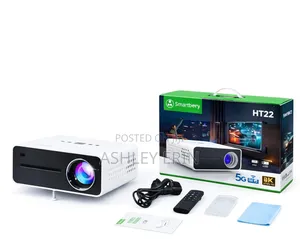 Smartberry Ht22 Ultra Hd Smart Android Projector With 5g Wifi.