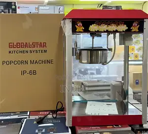 Globalstar Ip-6b Commercial Popcorn Machine.