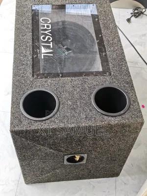 Duo 12" Crystal American Car / Multipurpose Subwoofer, Features Duo