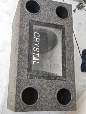 Duo 12" Crystal American Car / Multipurpose Subwoofer, Features Duo