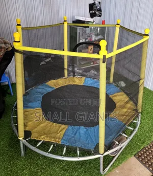 Kids' Indoor/Outdoor Portable Trampoline
