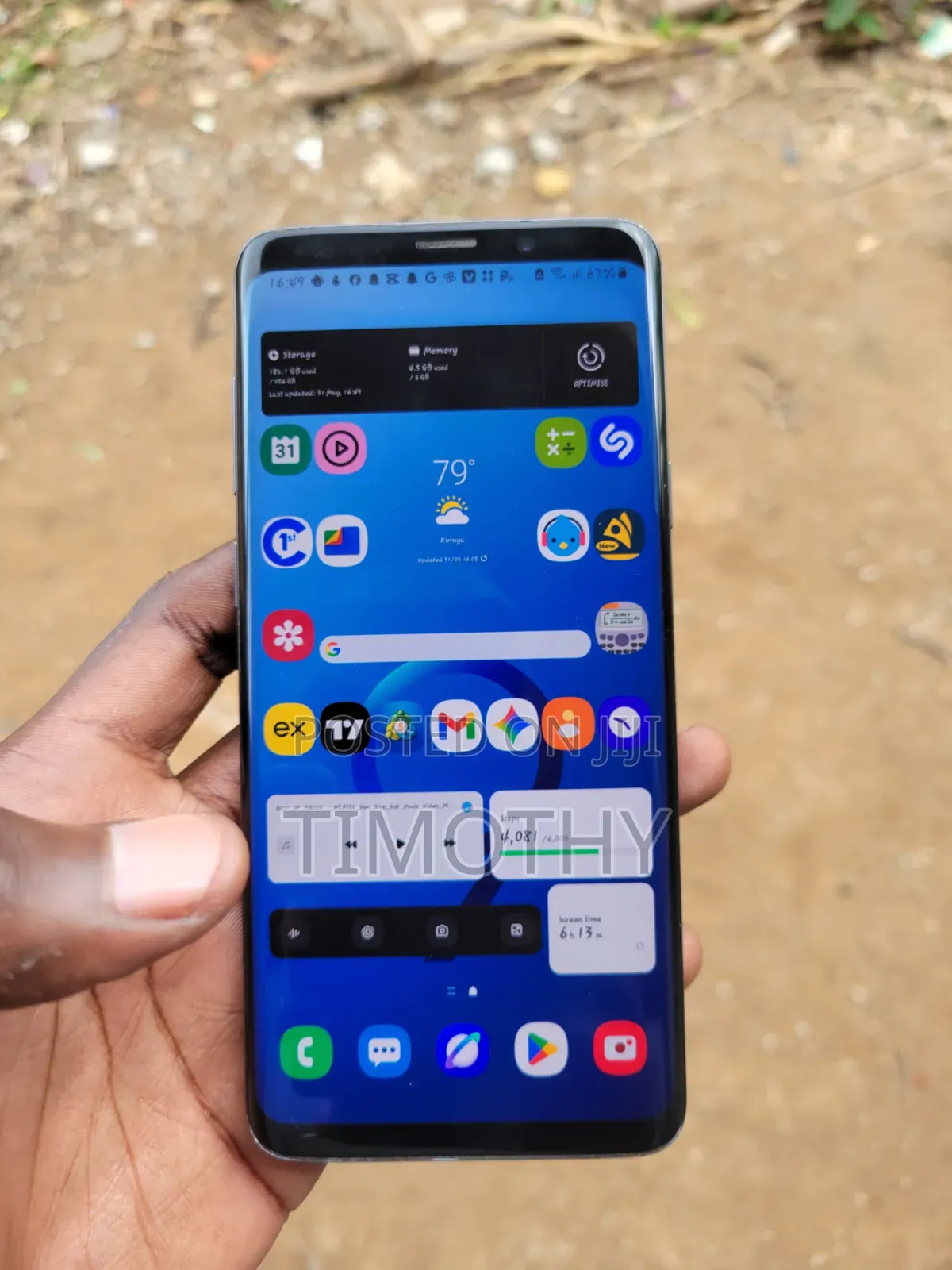 Samsung Galaxy S9 Plus 256 GB Silver