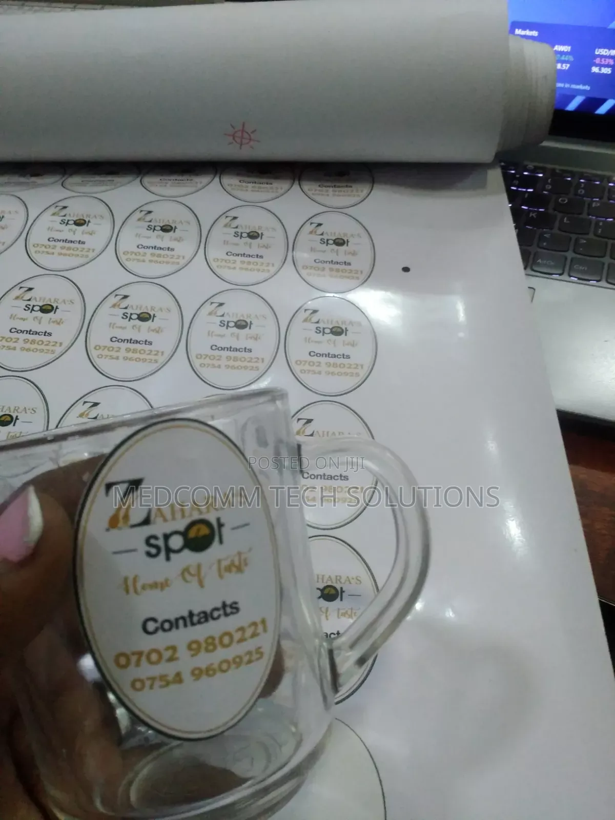 Log Development, Sticker