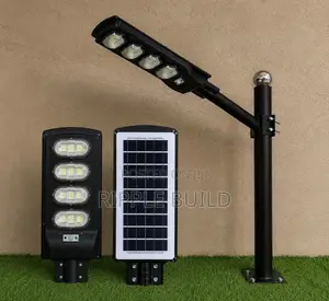 200w Solar Street Light With Lithium Battery Remote Control