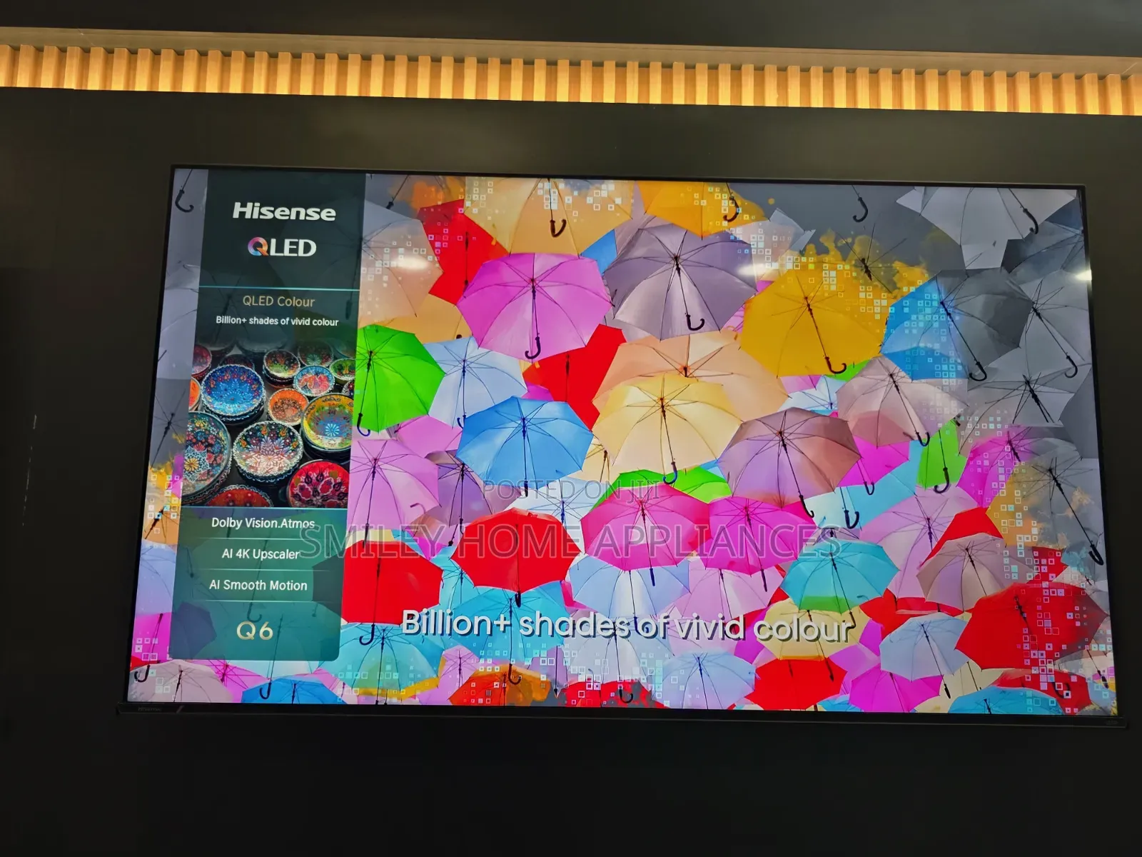 75inches Brand New 2026 Hisense Q6series Qled- Vidaa Smart Ai Tv