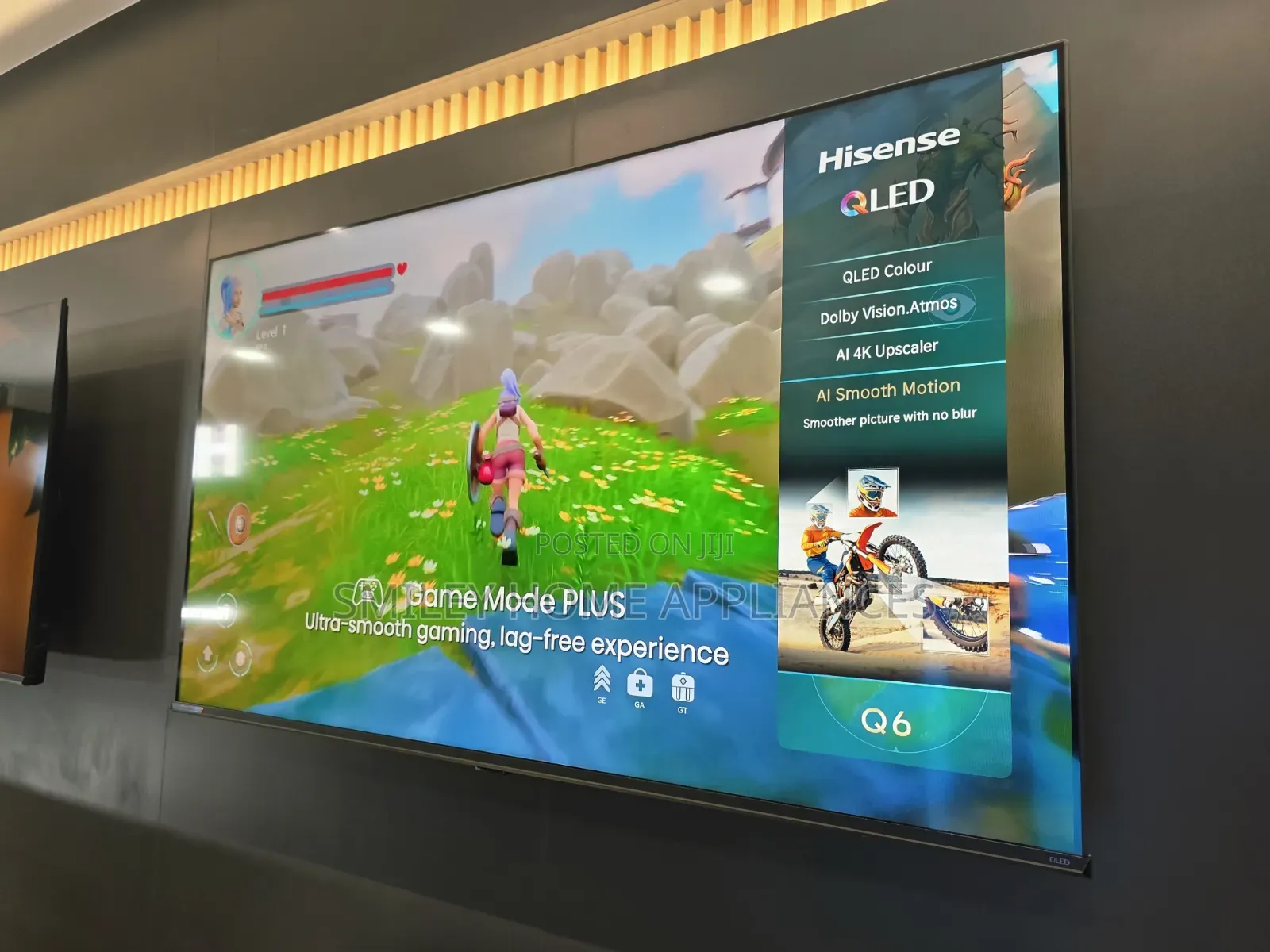 75inches Brand New 2026 Hisense Q6series Qled- Vidaa Smart Ai Tv