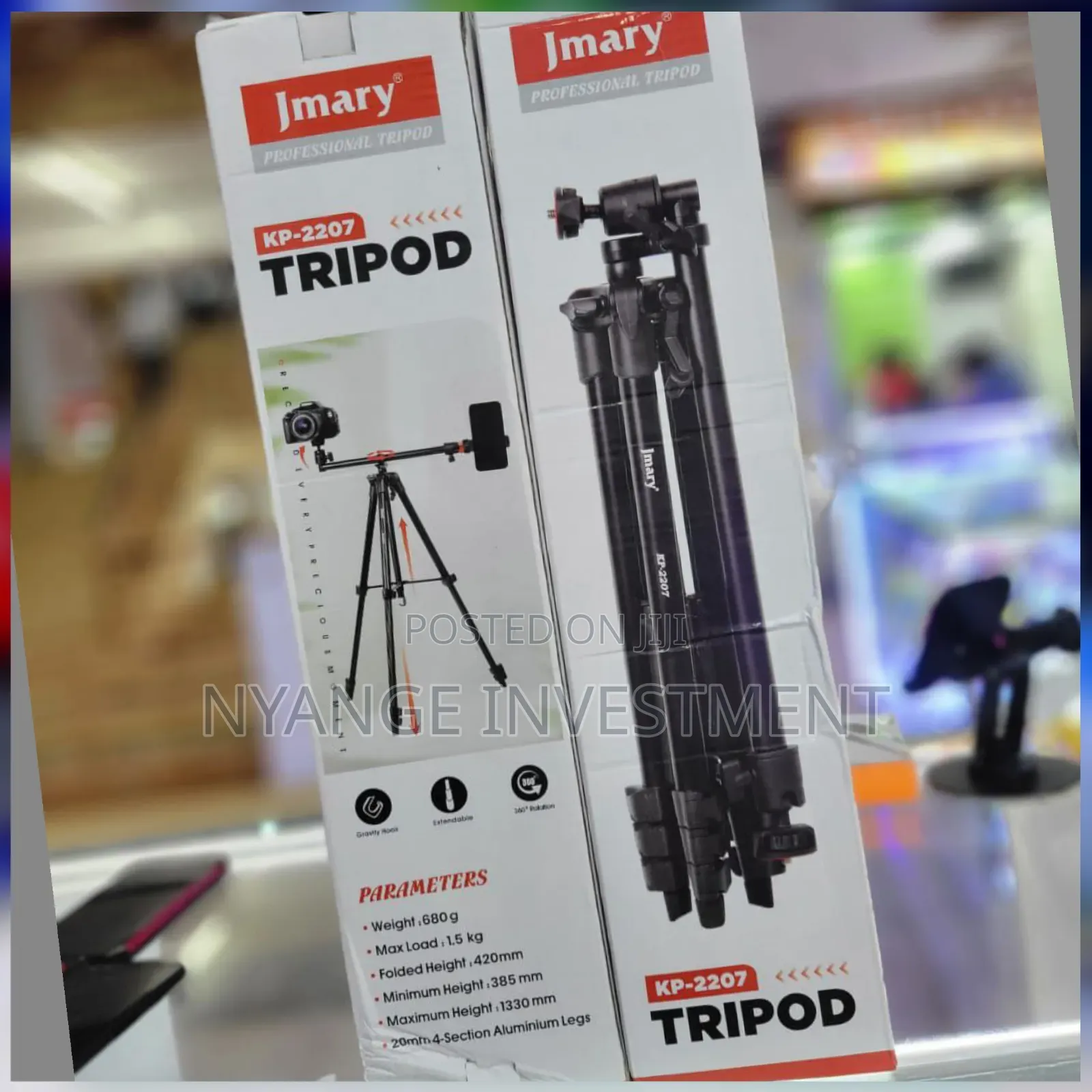 Jmary Kp-2207 Professional Tripod Stand