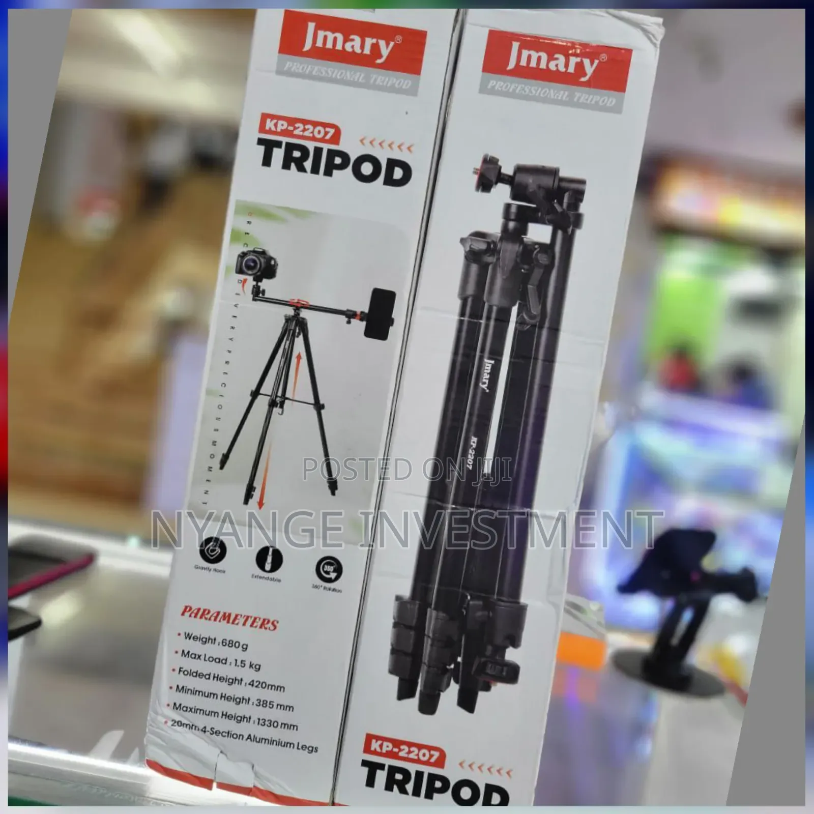 Jmary Kp-2207 Professional Tripod Stand