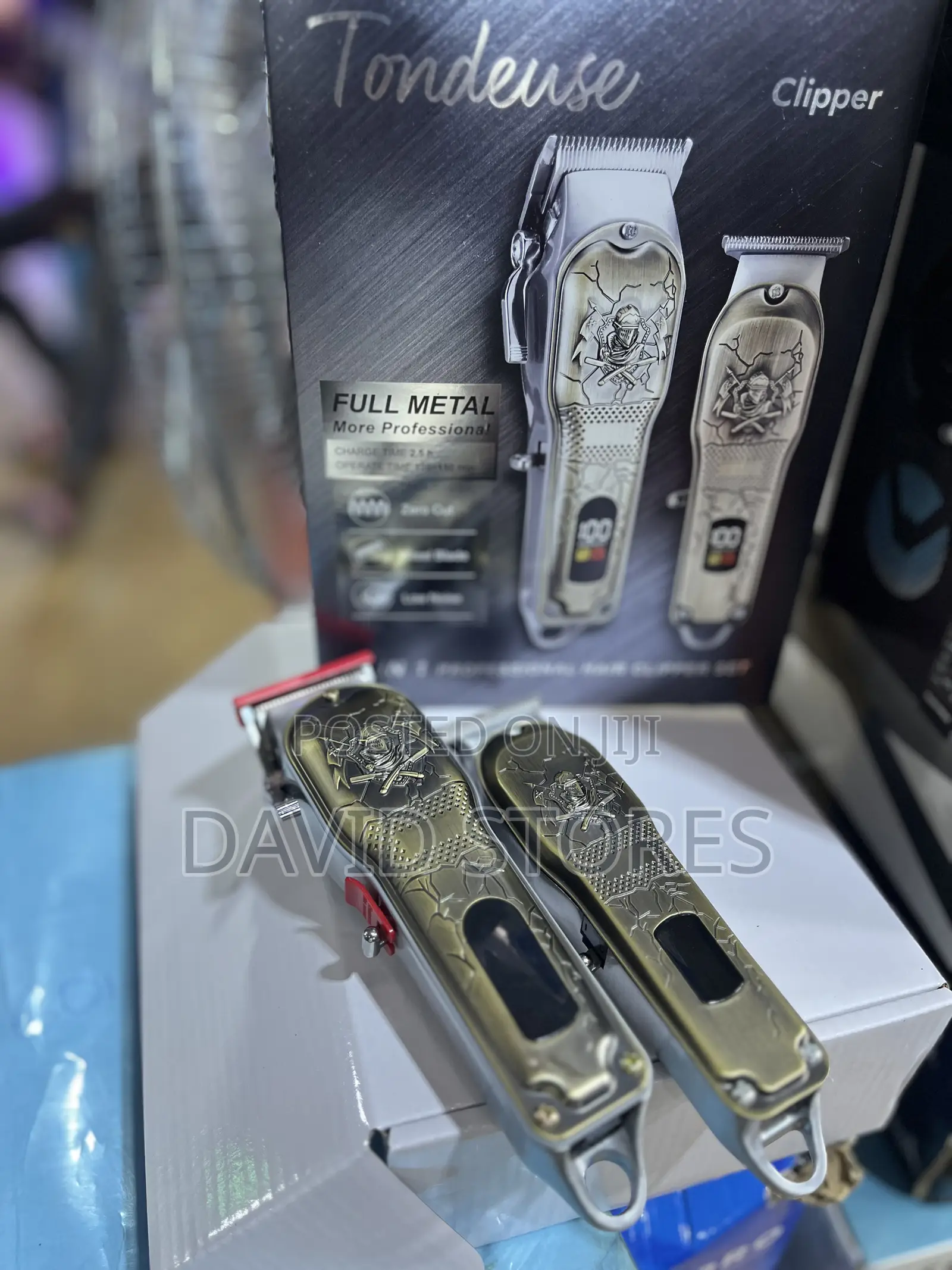 Tondense Full Metal Professional Hair Clippers Set –2in 1