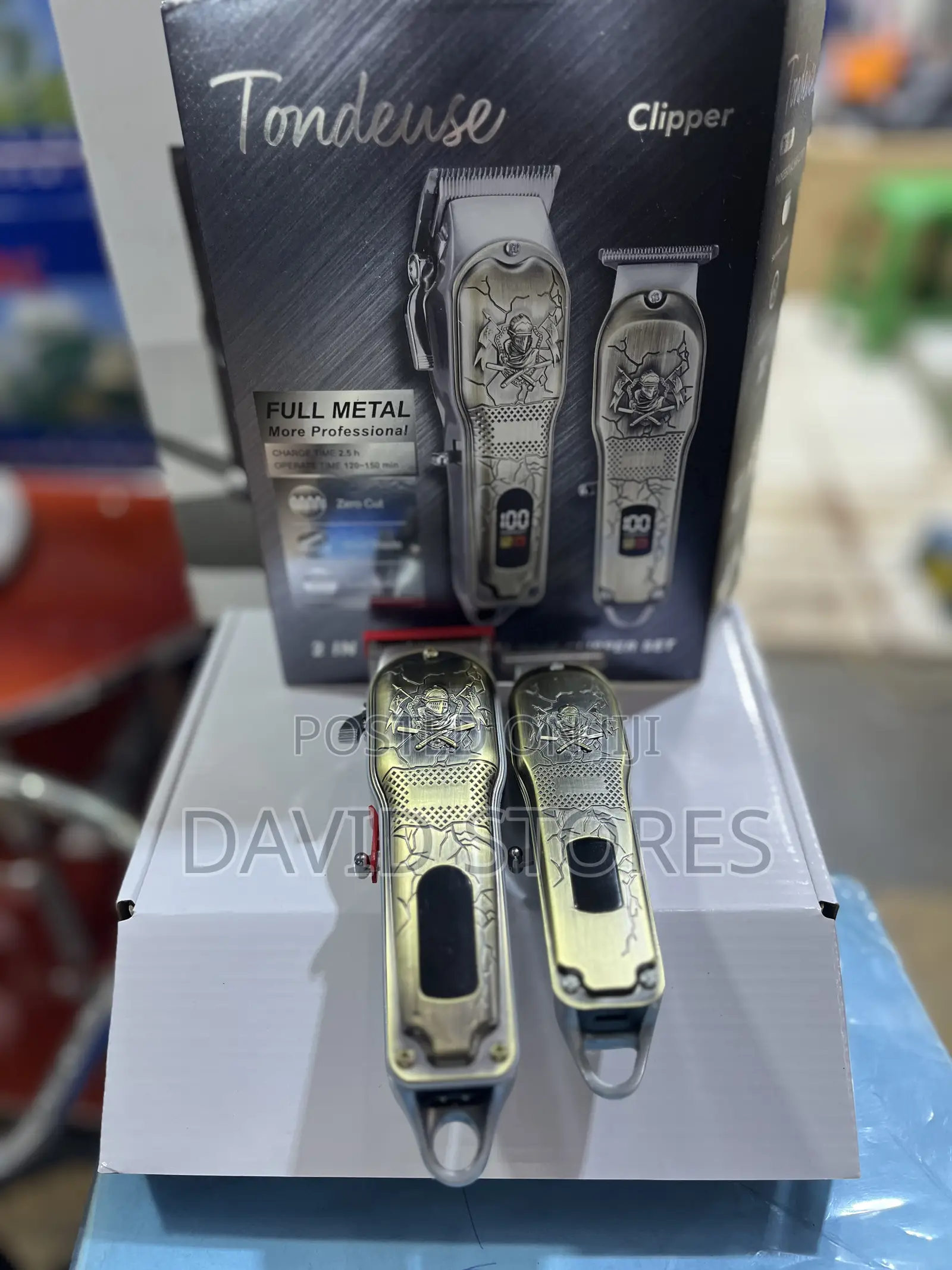 Tondense Full Metal Professional Hair Clippers Set –2in 1