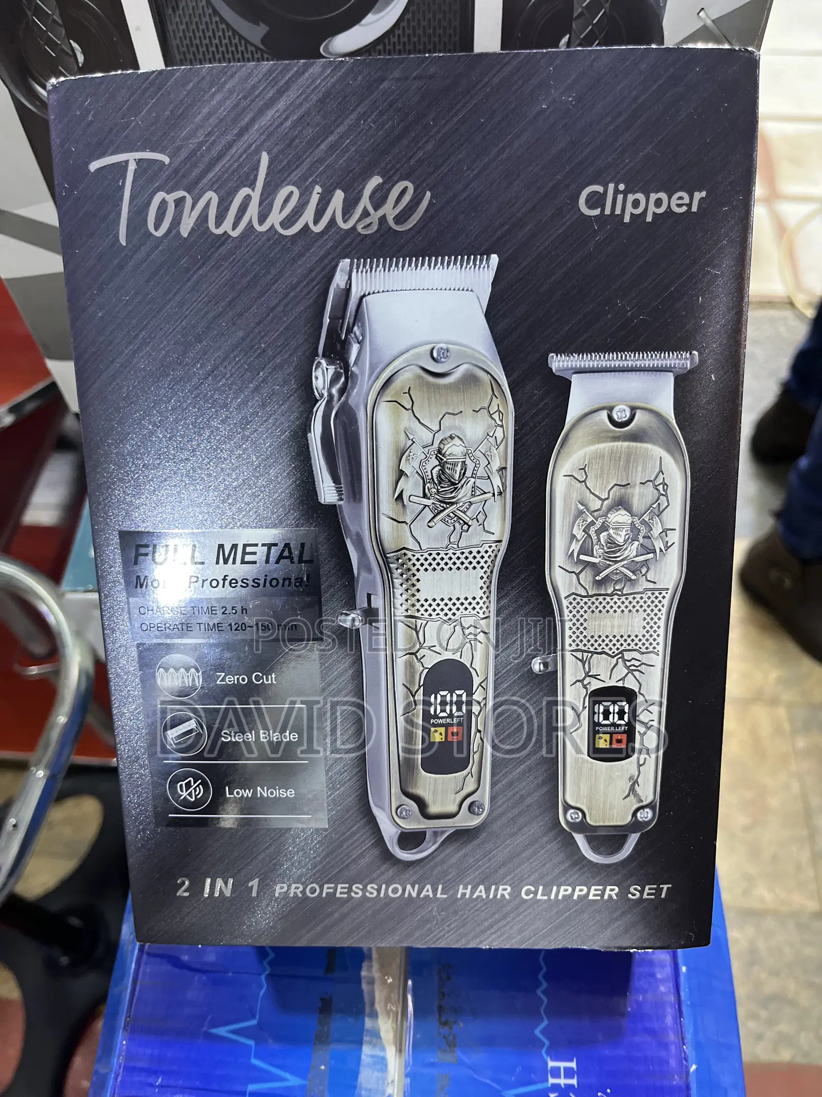 Tondense Full Metal Professional Hair Clippers Set –2in 1