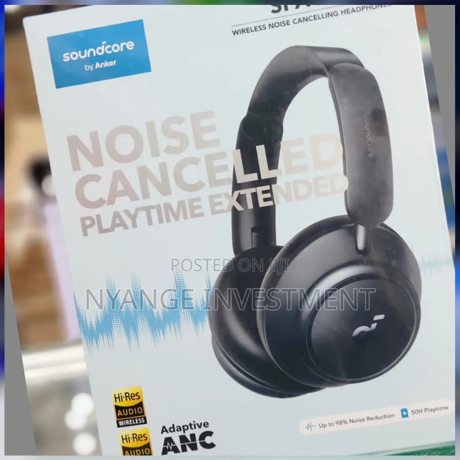 Anker Soundcore Space Q45 Wireless Noise Cancelling Headphones.