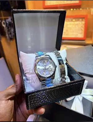 Stainless Steel Bracelet and Watch