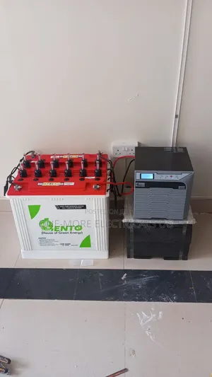 High Voltage Backup System 24volts /200ah Batteries