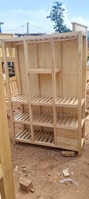 Natural Colored Closet