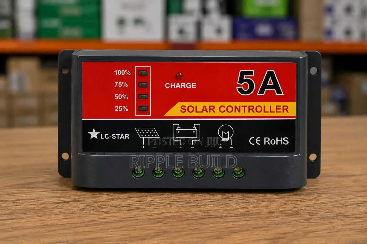 5a 12v Solar Charge Controller for Battery Charging Systems Kampala