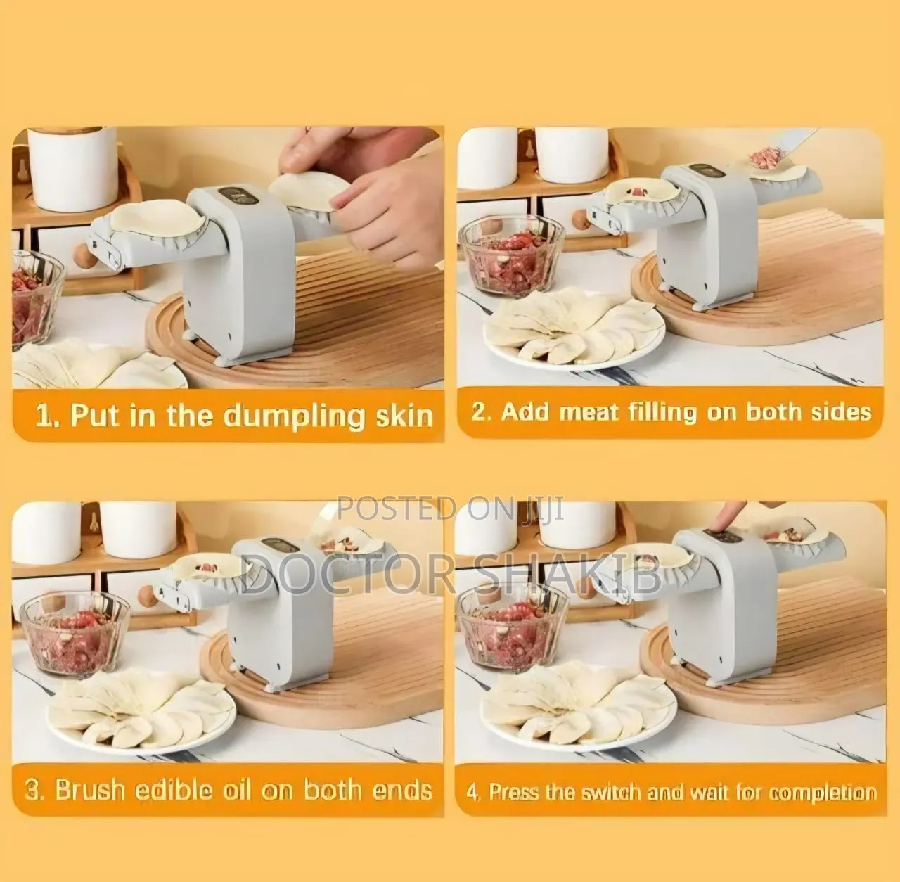 Electric Double Head Dumpling Make.
