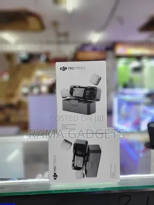 Dji Mic Mini 2, a Wireless Microphone System