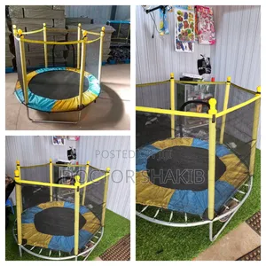 Kids' Indoor/Outdoor Portable Trampoline